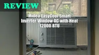 Midea EasyCool MAW12HV1CWT 12,000 BTU Window AC with Heat Review 2025