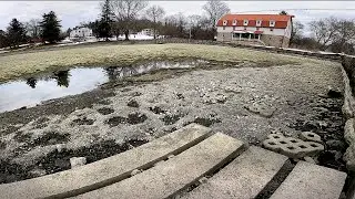 Children&rsquo;s Lake DRAINED | Boiling Springs, PA | Take a Walk on the Lakebed