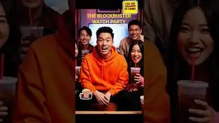 THE BLOCKBUSTER WATCH PARTY#viralshorts#new #comedy #youtube #shorts#shortfeed #viral #youtubeshorts