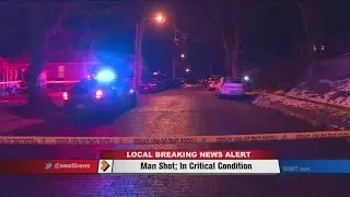 Shooting victim in critical condition