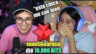 Juan Guarnizo le dona a chica streamer peque&ntilde;a y llora (emotivo) (sin6n)
