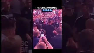 Nate Diaz vs khabib team  🥶 #natediaz #khabib
