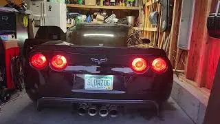 Cold start on corn, C6 Z06 w/ LS9 swap