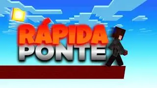 COMO FAZER PONTE R&Aacute;PIDA no MINECRAFT BEDROCK/CELULAR