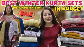 😍 *Huge* Winter/Woollen Kurti & Kurta Set Haul upto 80% off 😍 Winter Wear Kurti Haul #meesho 