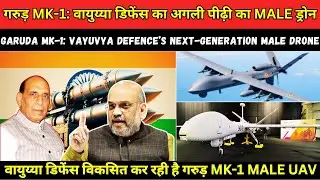 VAYUVYA Defence&rsquo;s GARUDA MK-1 Is a Next-Generation MALE Drone | #news #uav #drone