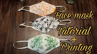 #facemask tutorial || #diy mask printing ideas || mainkalakaar