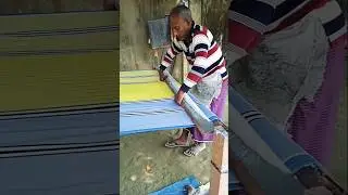 Amazing Tat Art Gallery | অপূর্ব তাপের লুঙ্গি 🤩 #satisfying #handloom #amazingfact #