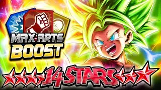 (Dragon Ball Legends) MAX ARTS BOOSTED LF SSJ2 KEFLA DOES DAMAGE OUT THE WAZOO!
