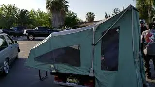 Awesome Harley Davidson Camper Trailer