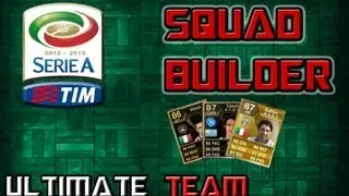 Fifa 13 | Ultimate Team Squad Builder | Serie A. Italian League