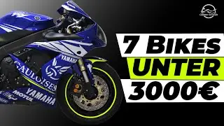 7 Geile Sport-Motorräder um 3000€ (auch für Anfänger)