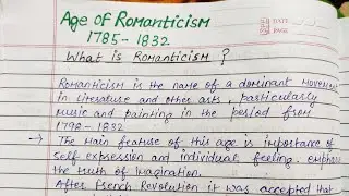 Romantic period, lec 17 #englishliterature #net #pgt #tgt