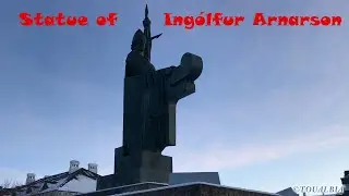 Short shot : Statue of Ing&oacute;lfur Arnarson : Reykjavik, Iceland