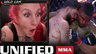 Watching Simon Marcus fight live at Unified MMA 66 | What you didn't see backstage!