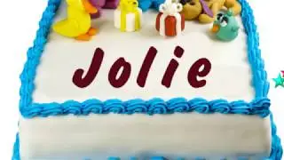 Happy Birthday Jolie