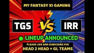 Nature Isle T10 2022, Match 1st Semi-Final: TGS VS IRR Dream11 Team, Fantasy Cricket, Playing 11