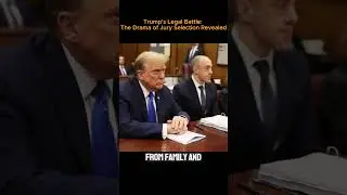 Full jury panel seated on third day of Trump&rsquo;s New York hush-money trial