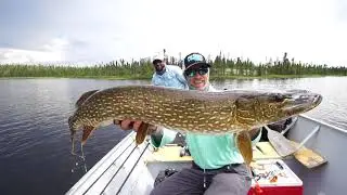 Trophy Northern Pike fishing at Scott Lake Lodge - Northern Saskatchewan Fly-In Fishing