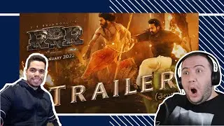 I SHOWED MY FRIEND RRR FRAME BY FRAME | TRAILER BREAKDOWN | NTR, Ram Charan | SS Rajamouli