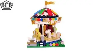 Modbrix City (Xingbao) Bausteine Kirmes Fahrgesch&auml;ft Kinder Karussell | Speed Build mit Lego Test