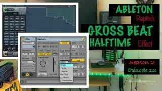 HALFTIME & Repitch effect in ABLETON... without buying it | S2E12
