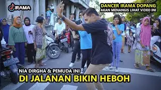 AKSI JOGET PEMUDA INI MELEBIHI LENGGAK LENGGOK PARA DANCER DANGDUT JALANAN IRAMA DOPANG