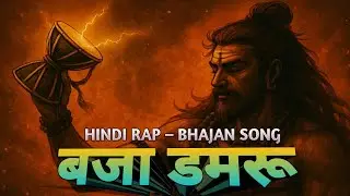 बजा डमरू | Har Har Mahadev Tandav Trap Rap Bhajan 🔥 808 Bass Mix |Shiv Tandav Rap | trending