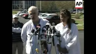 Of the 12 Virginia Tech shooting victims receiving treatment in the Montgomery hospital system, all