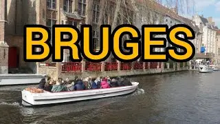WALKING TOUR BRUGES(DIJVER,WOLESTRAAT)VLOG28