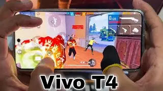 Vivo T4 5G Unboxing 🎁 And Free Fire Handcam Gameplay 📱 Setting + Sensi + Dpi (#freefire )