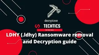 LDHY Ransomware | (.ldhy) Extension | Virus Removal and Decryption Guide | STOP/DJVU Ransom