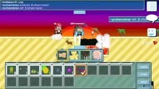 Growtopia - Launching superfire work and getting violet protodrake leash