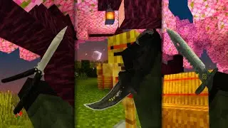 Actual Knives Addon Mcpe | 3d Weapons CSGO !! Support Minecraft Pe Bedrock 1.21+