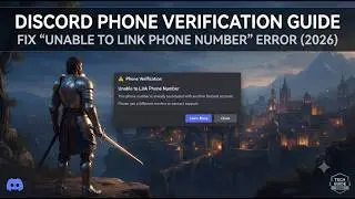 Fix Discord “Unable to Link Phone Number” Error (2026) | Phone Verification Not Working
