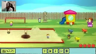 Kindergarten wiz face cam #9 Ze outside world!