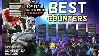 April Side Event - Contest Of Realms | All Nodes Info & Best Counters | Marvel Contest of Champions