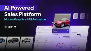 Motion Graphics Explainer Video for Car Dealership Sales AI Platform | Spyne Retail AI | AI Tools