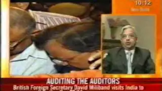 Ved Jain ICAI President on NDTV on Satyam