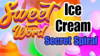 SWEET WORD Ice Cream Secret Spiral all levels
