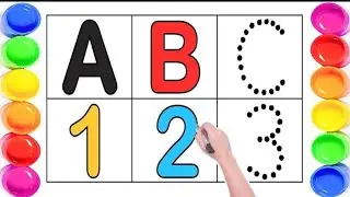 Alphabet | Numbers | गिनती | 123 Counting | abc song | abcd | abcd rhymes | Ginti 100 tak | Number