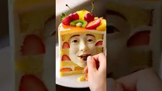 &ldquo;The Fruit Cake Slice That Eats Itself 🍰😳 | Ultra-Realistic AI Motion&rdquo;#shorts #viral #ai #asmr #art