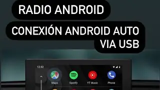Conexi&oacute;n android auto via usb