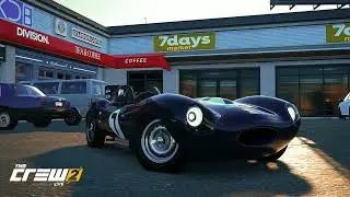 The Crew 2-1955 Jaguar Motors D-Type Spyder