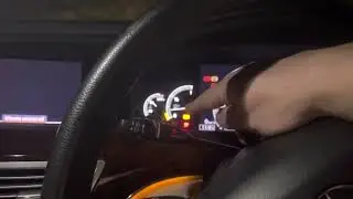 Abs ESP Run flat message Mercedes S350