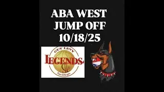 ABA Jump Off Day 1  (Guy Levy Legends vs Inland Empire Hounds) (Saturday October 18th 2025)