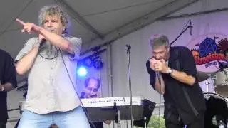Jimy Sohns and Dennis Tufano sing Gloria at Streetsboro Family Days 2014
