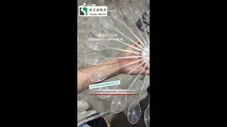 Plastic ps spoon mold ship to Saudi arrabia