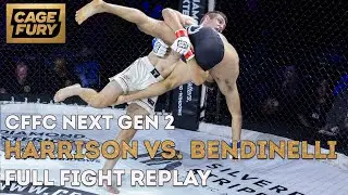 Коди Харрисон против Алекса Бендинелли | Полный повтор боя | CFFC NextGen 2