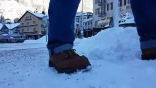 Red Wing 8147 Roughneck on snow at Engelberg 1